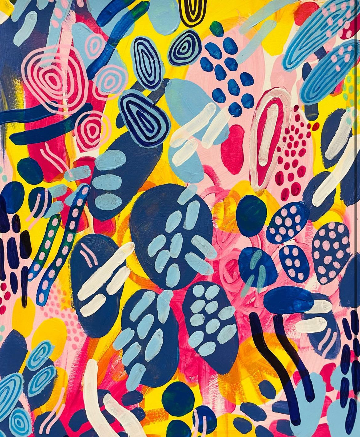 Acrylics — piece 2
